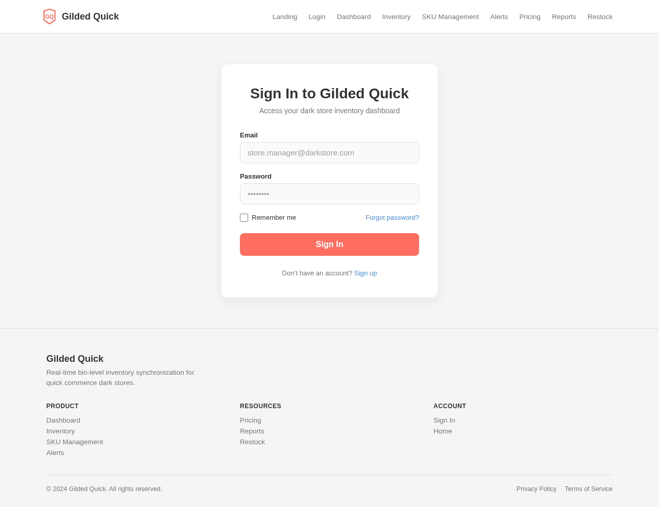 Login design preview