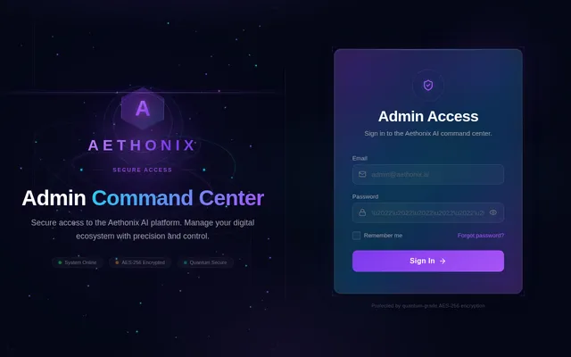Admin Login