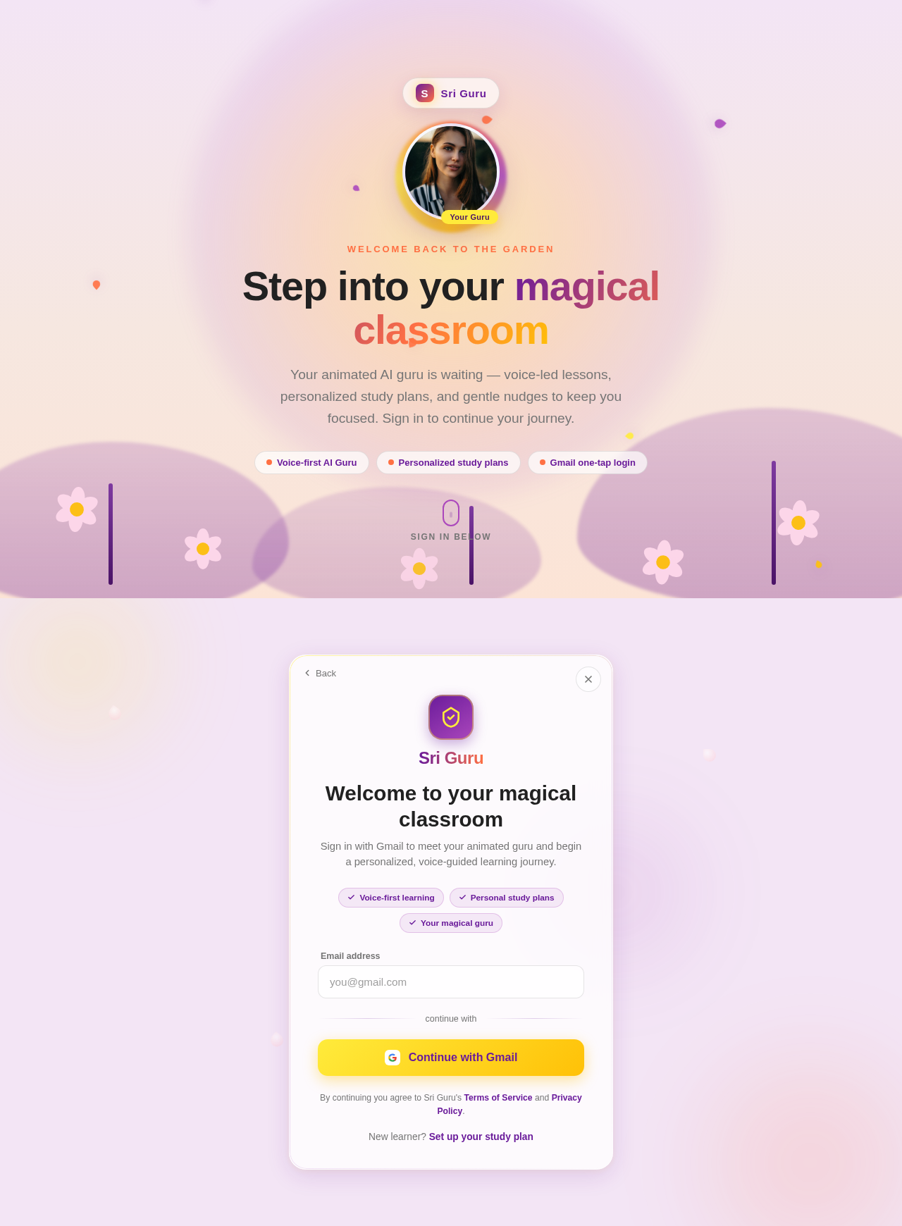 Login design preview