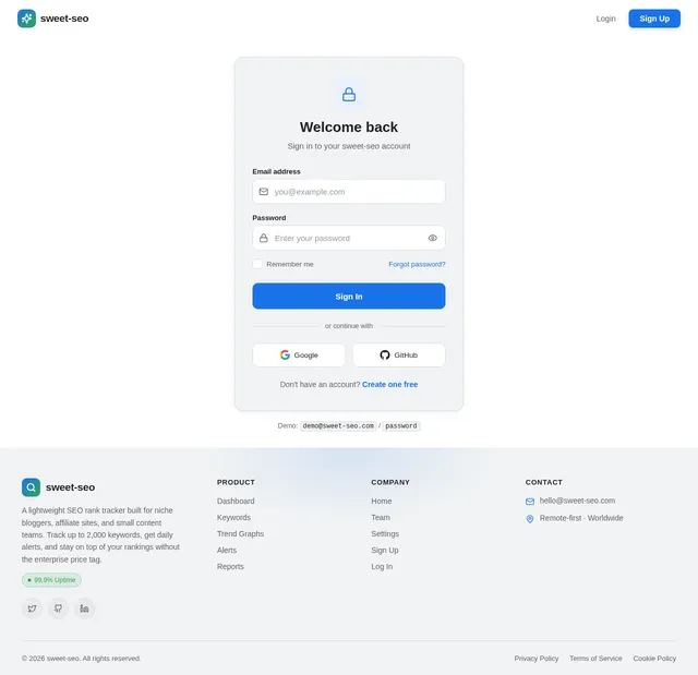Login