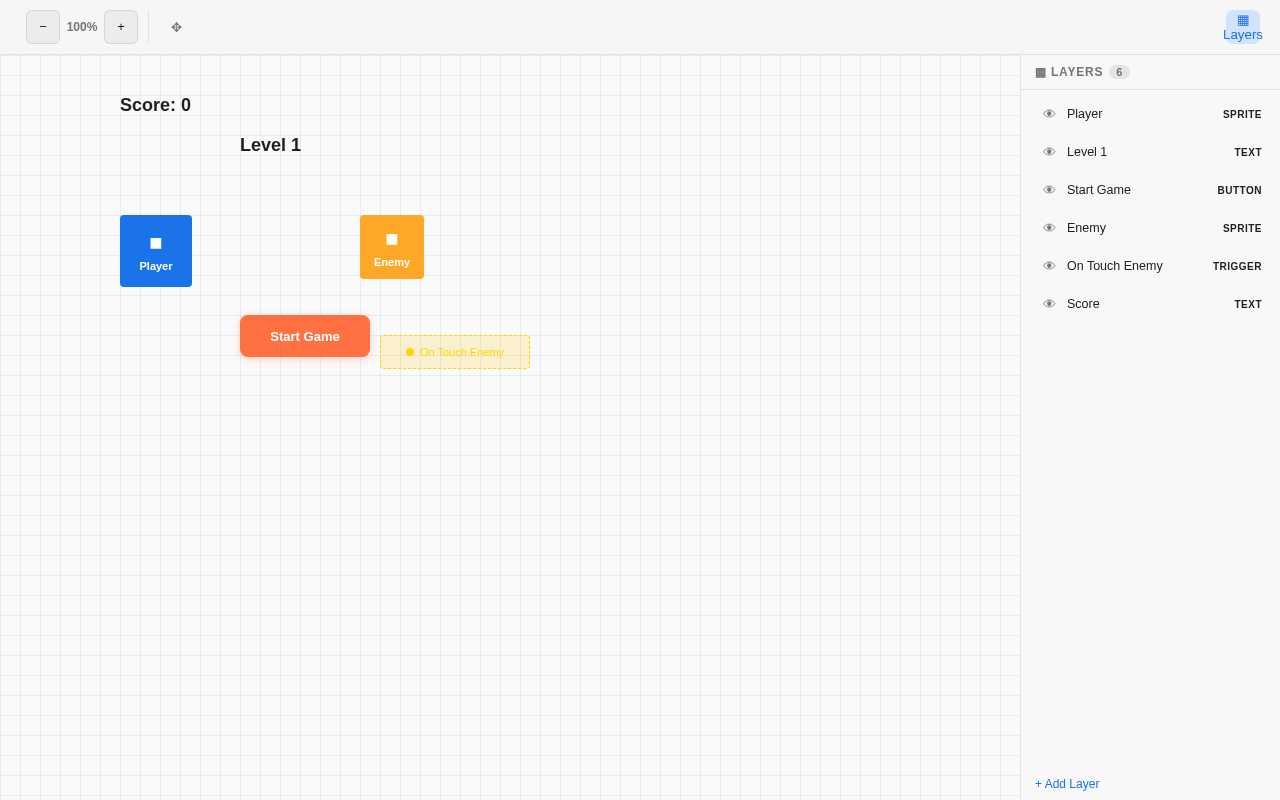 GameBuilder design preview