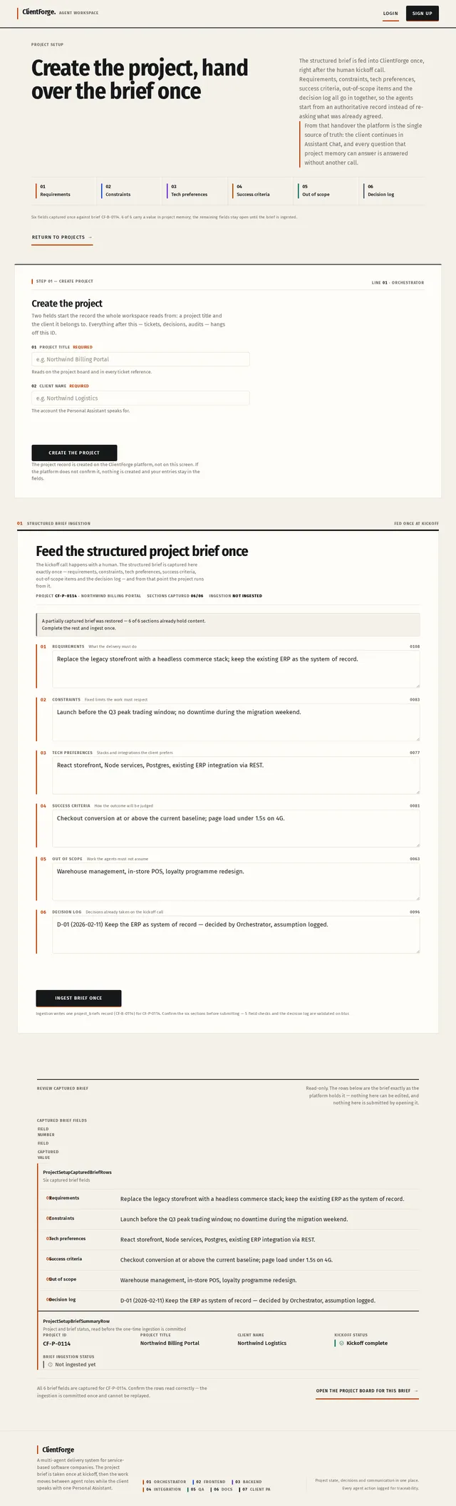 Project Setup