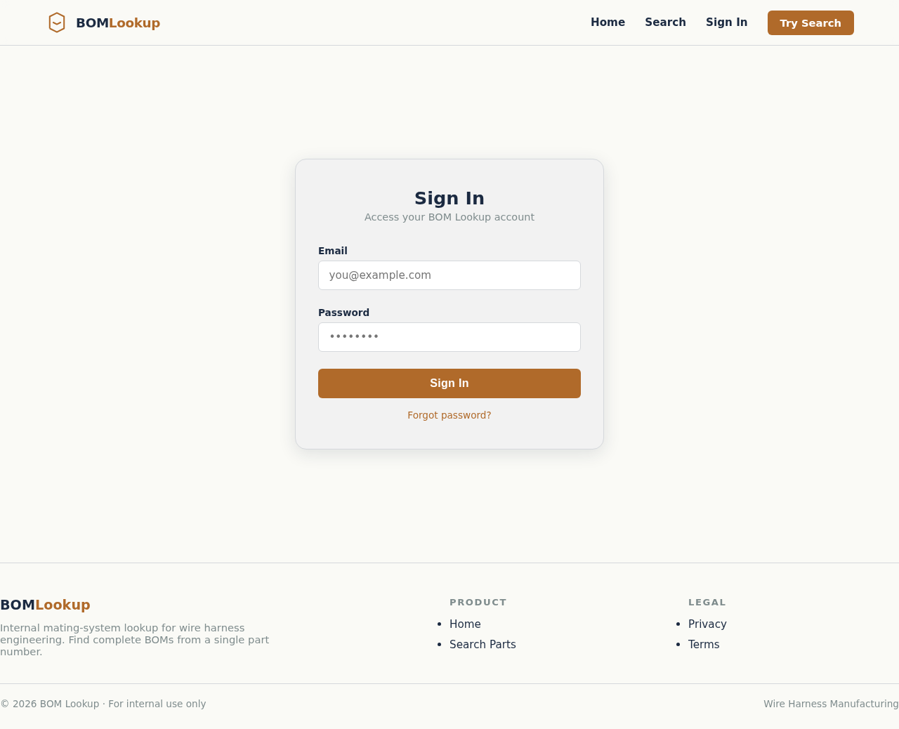 Login design preview
