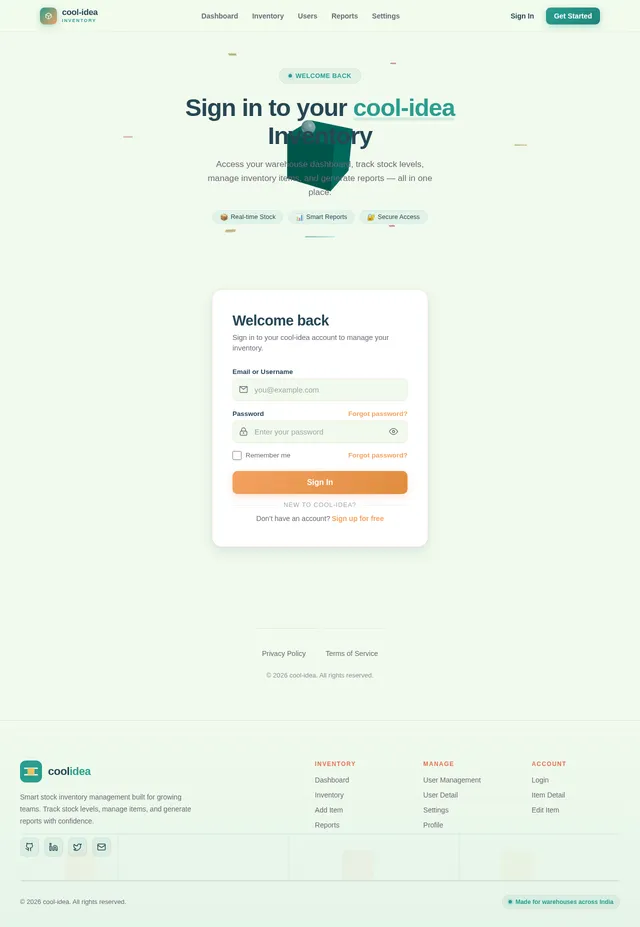 Login