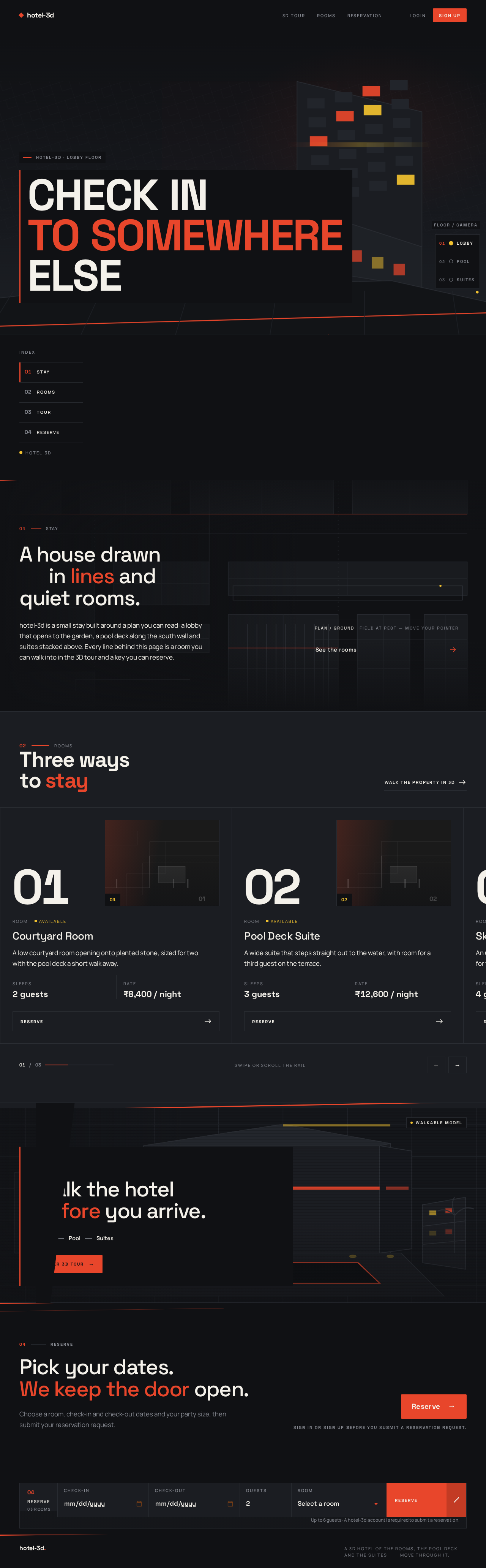 Landing design preview