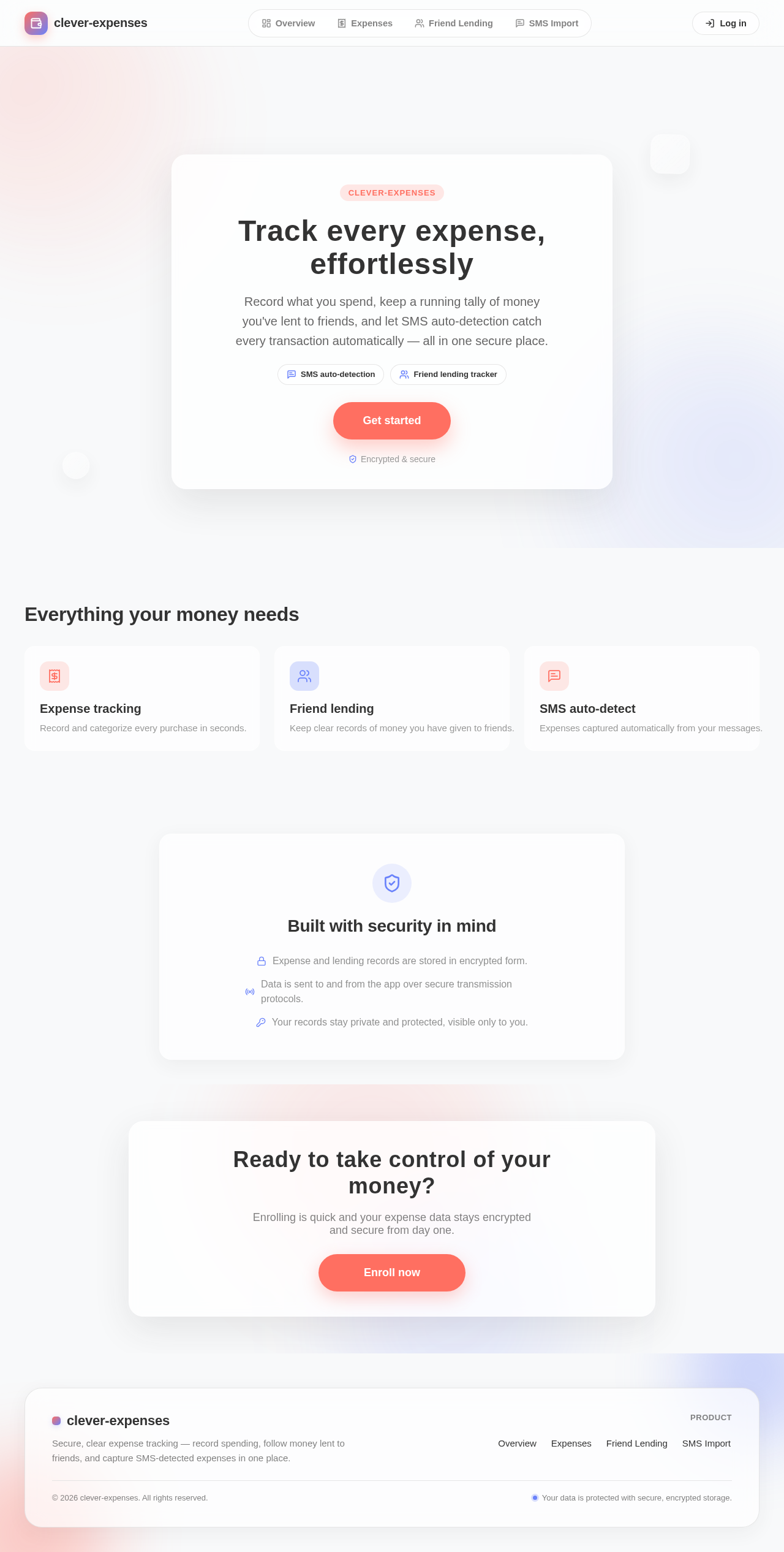 Landing design preview