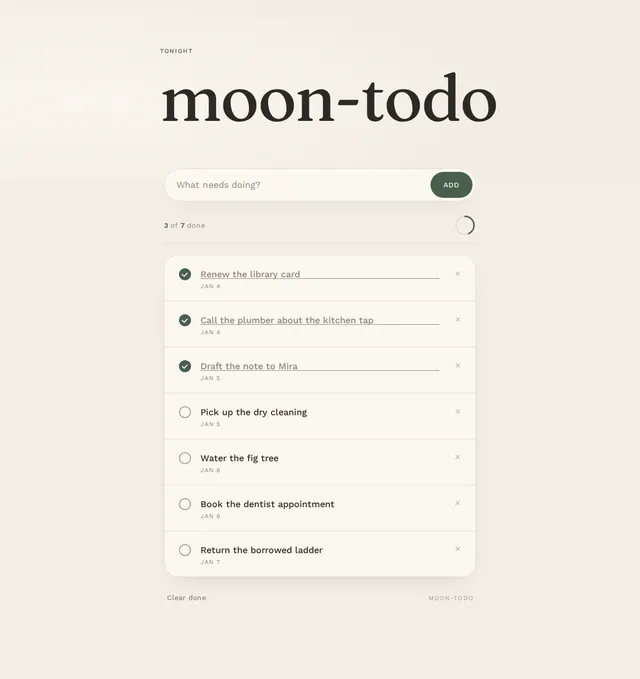 Todo