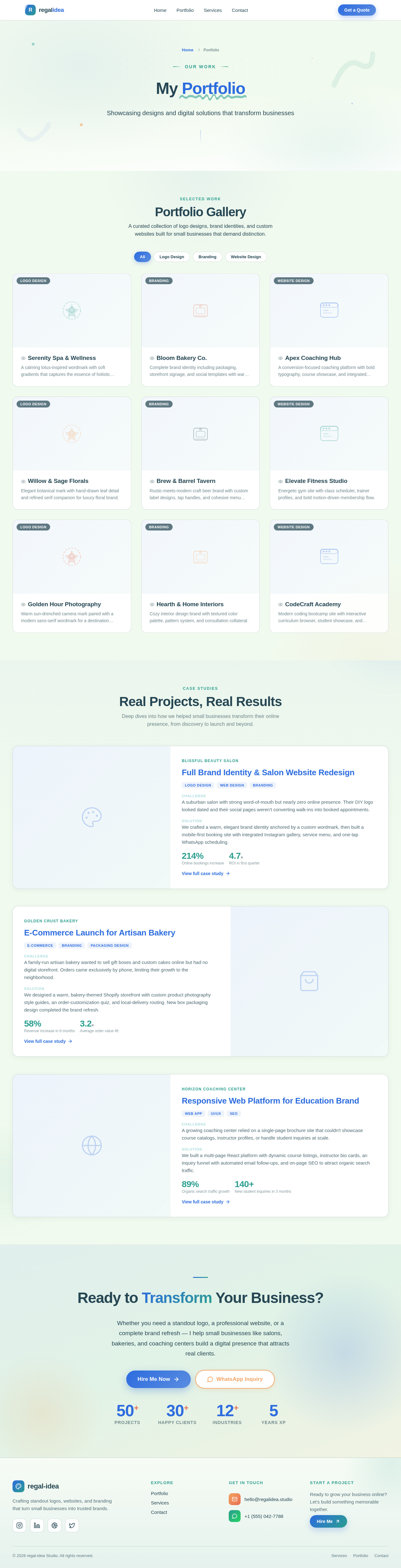 Portfolio design preview