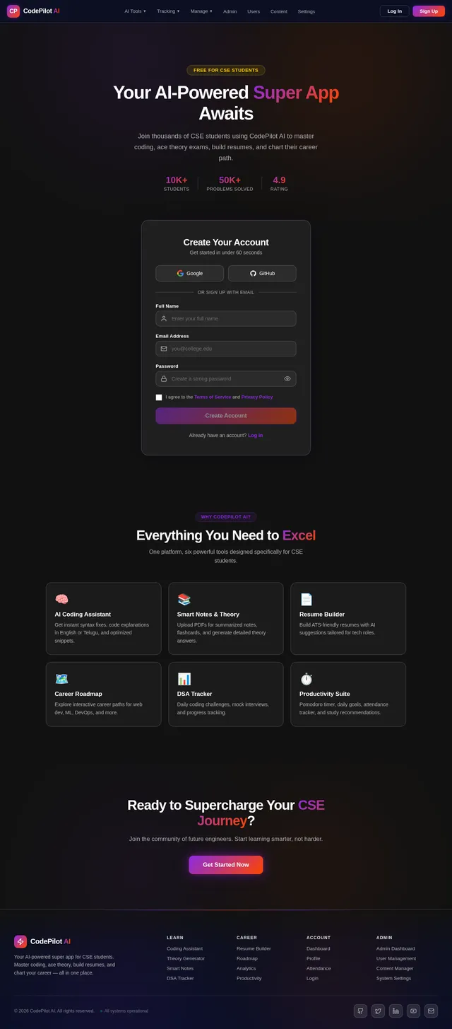 Signup