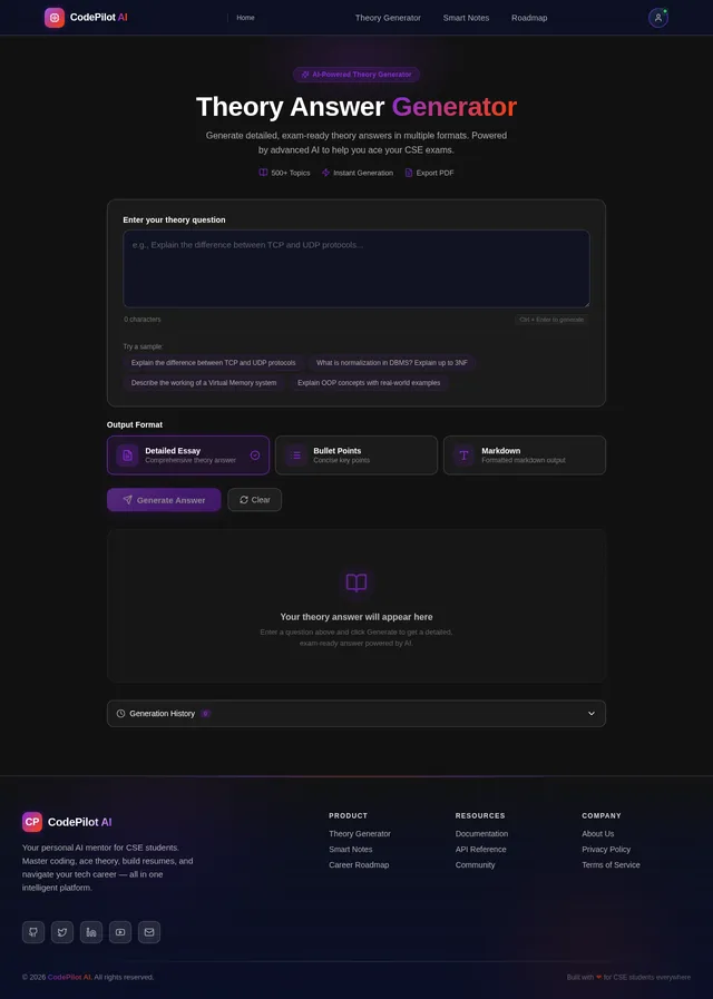TheoryGenerator