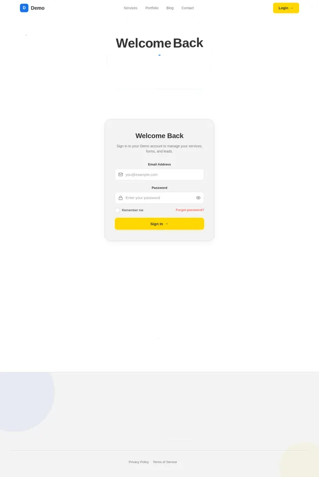 Login