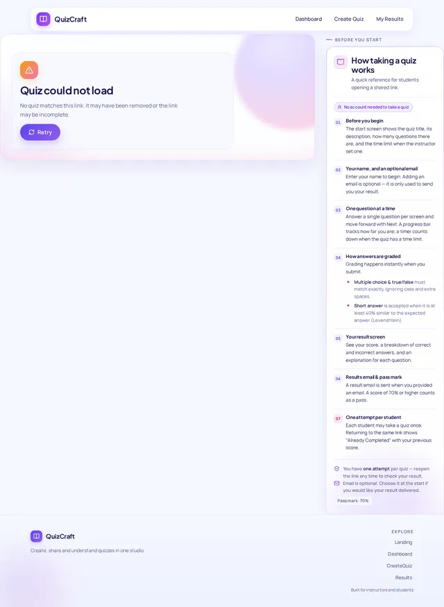 TakeQuiz