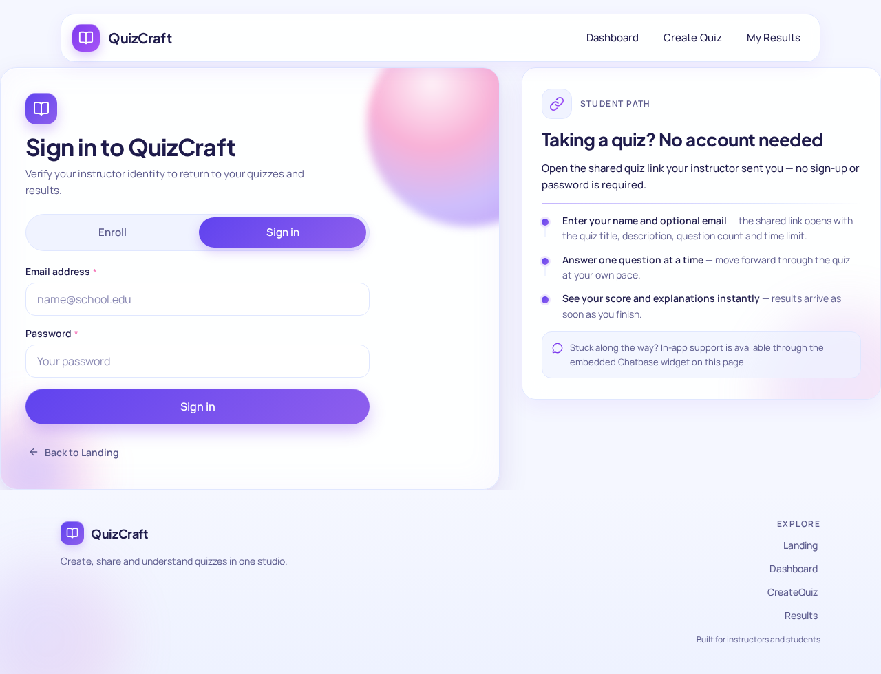 Login design preview