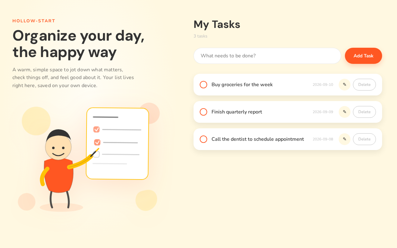 Todo design preview