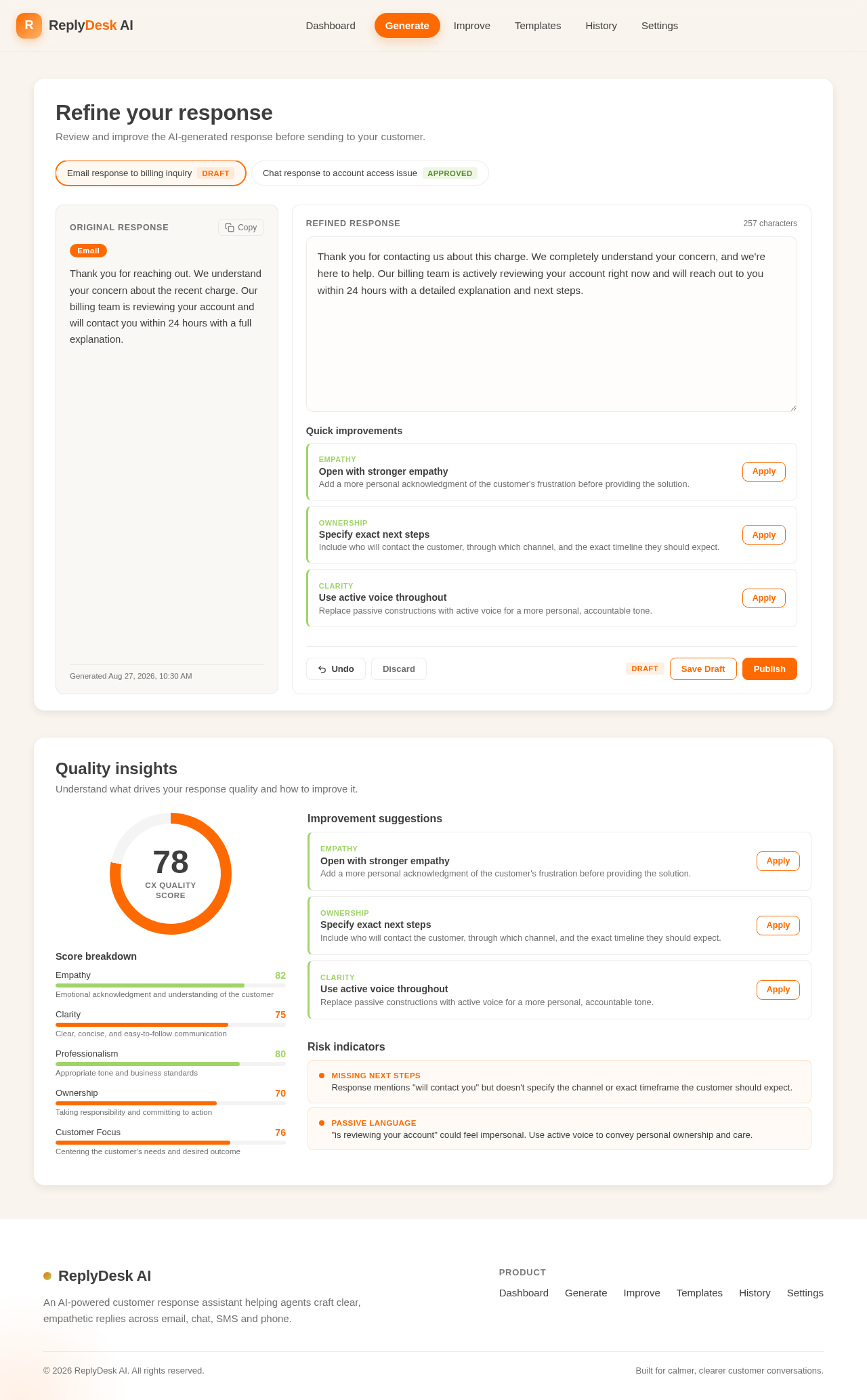 Improve design preview