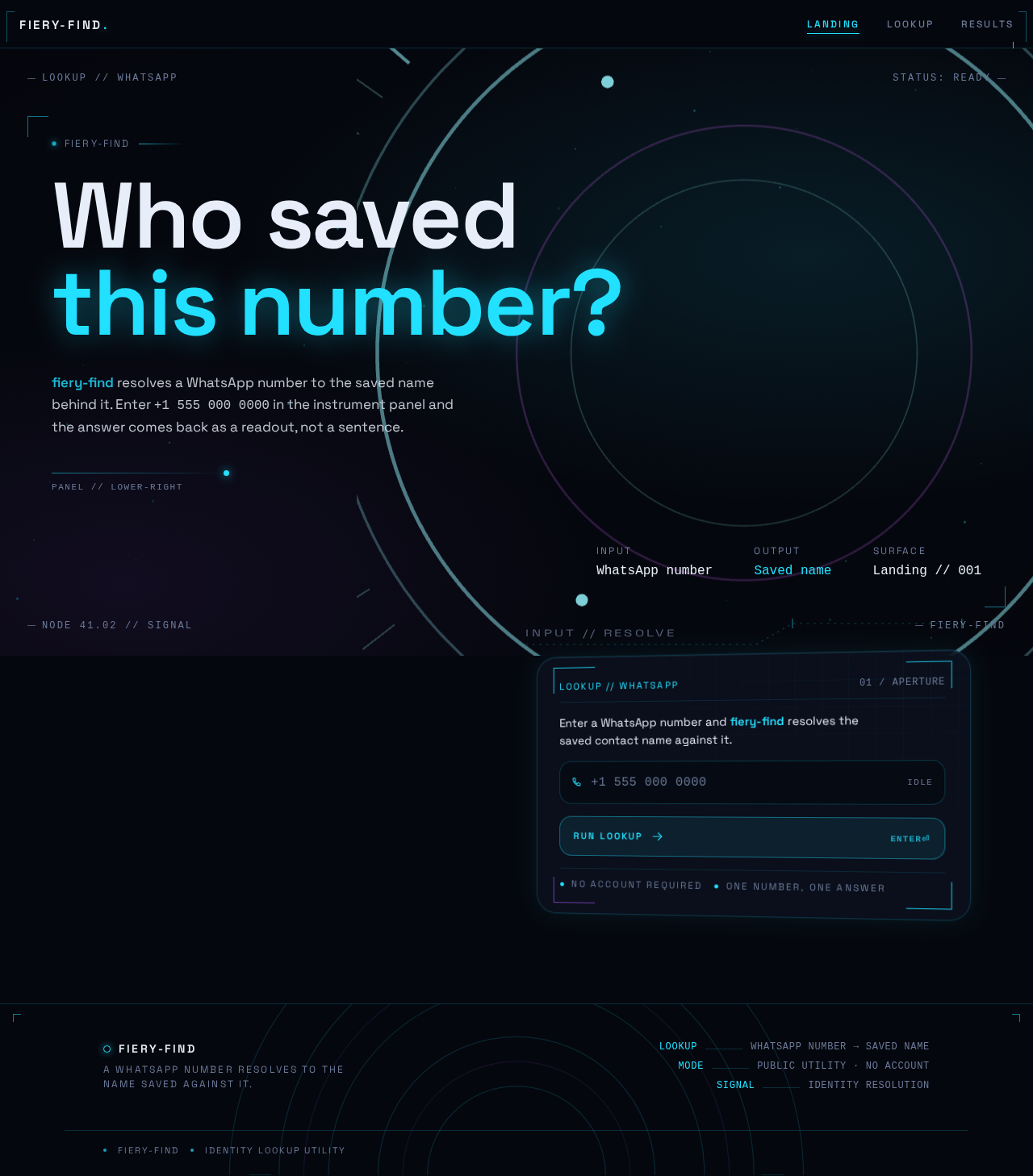 Landing design preview
