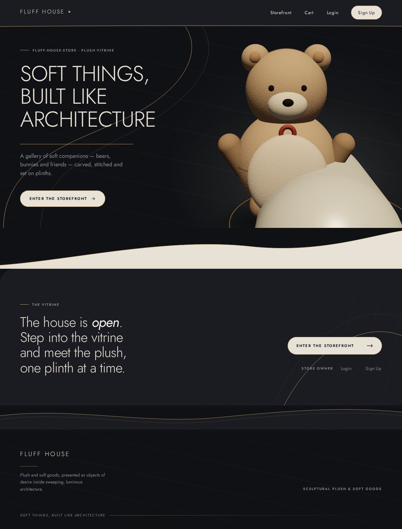 Landing design preview