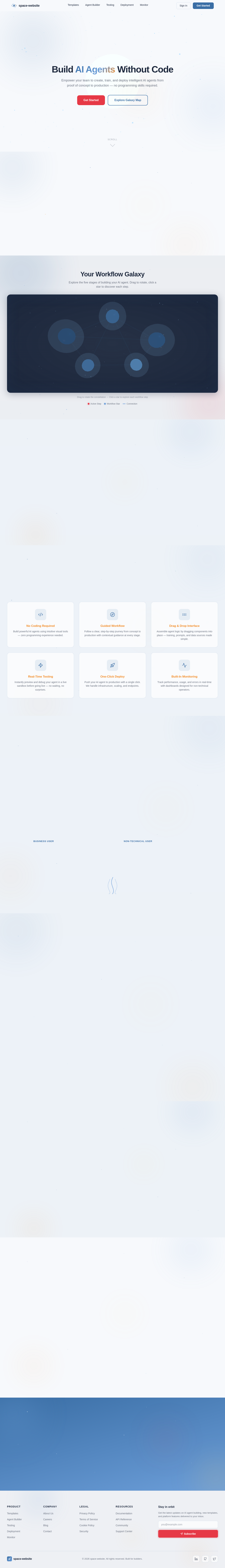 Landing design preview