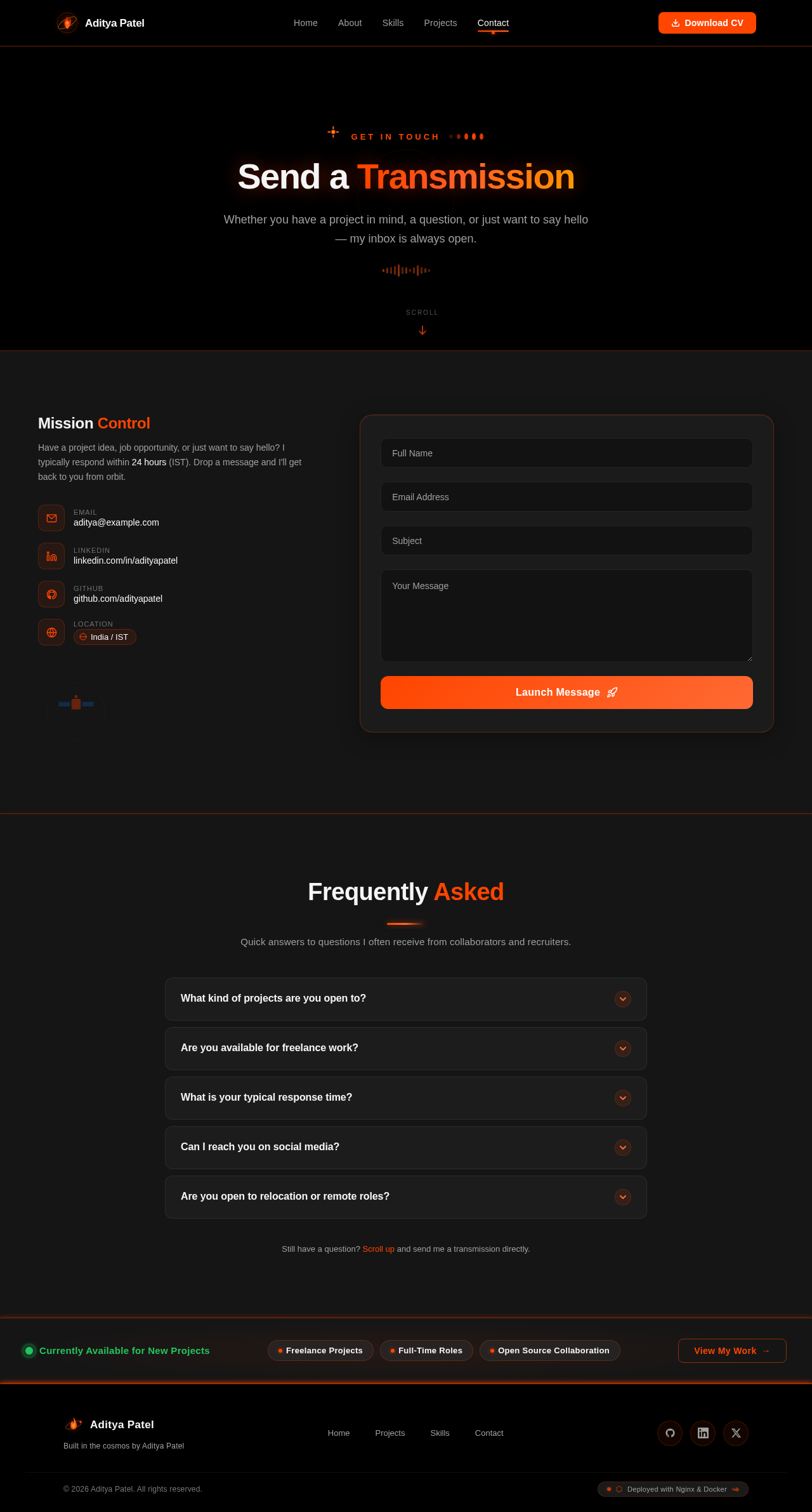 Contact design preview