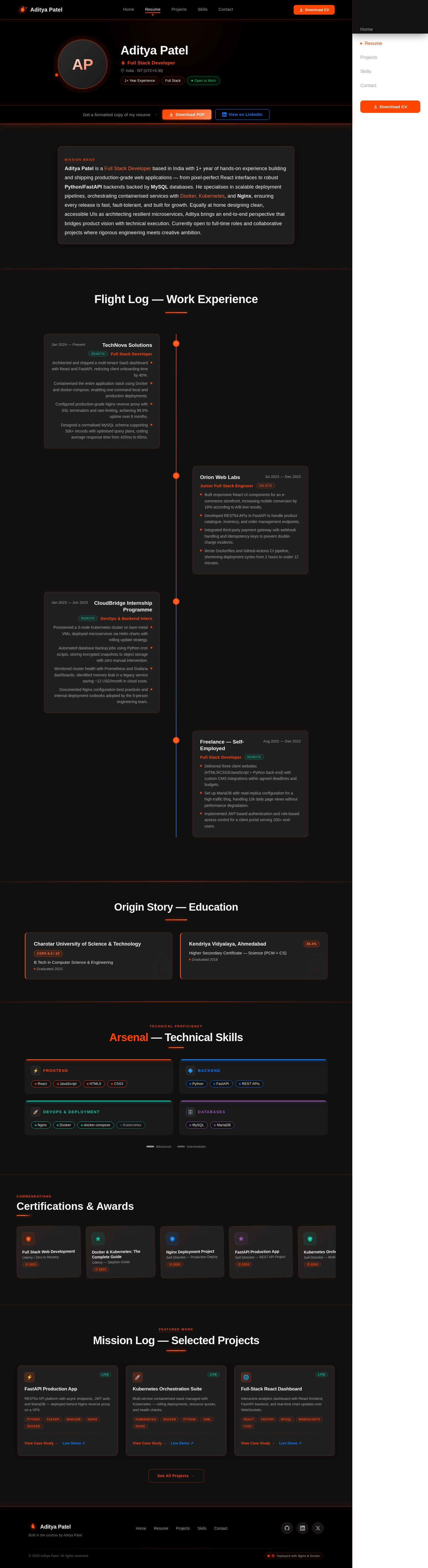 Resume design preview