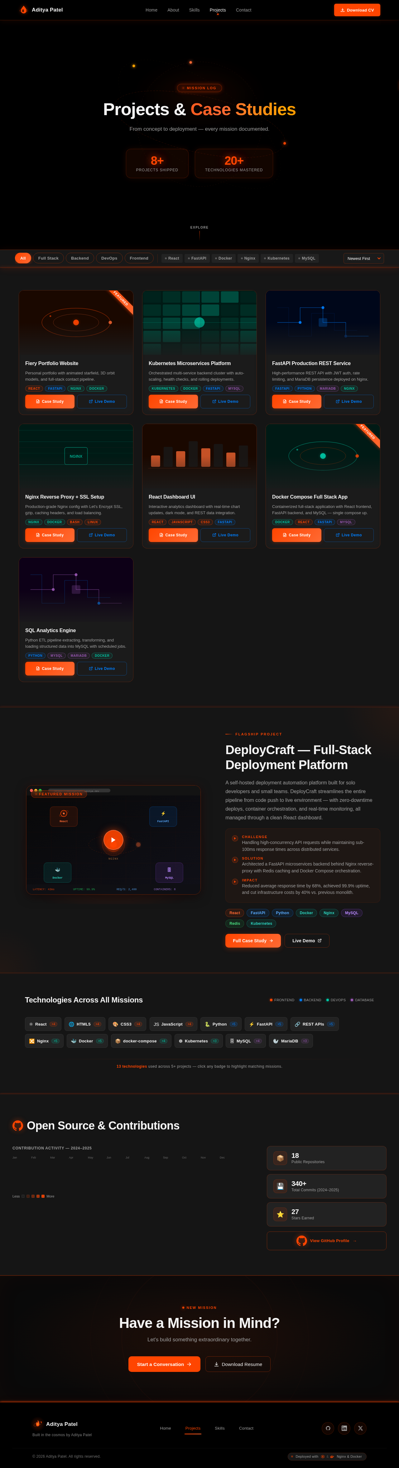 Projects design preview