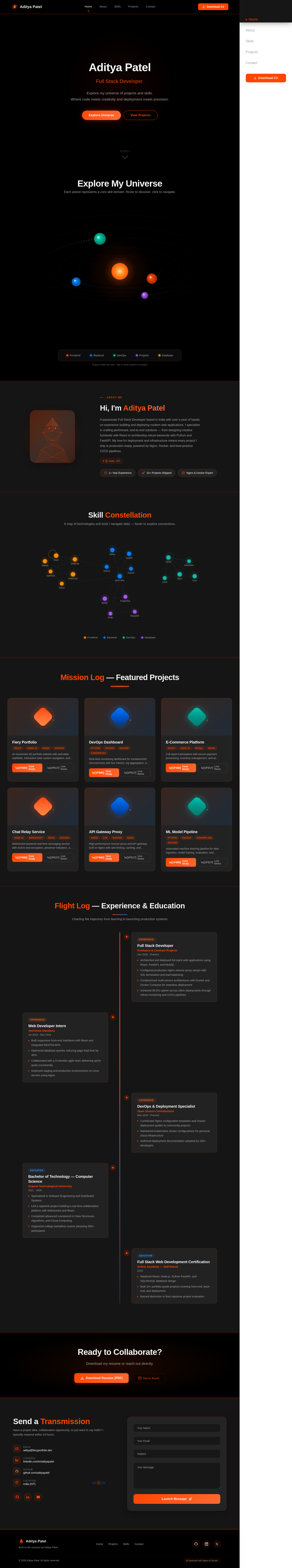 Homepage design preview