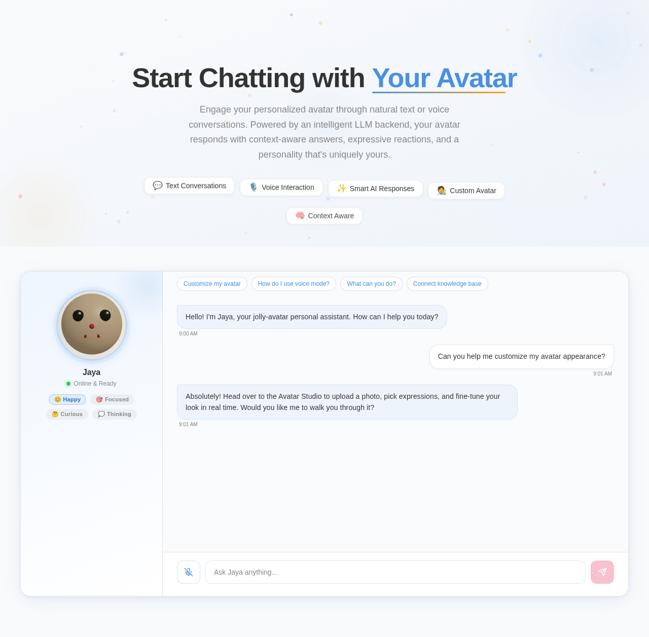 Chat design preview