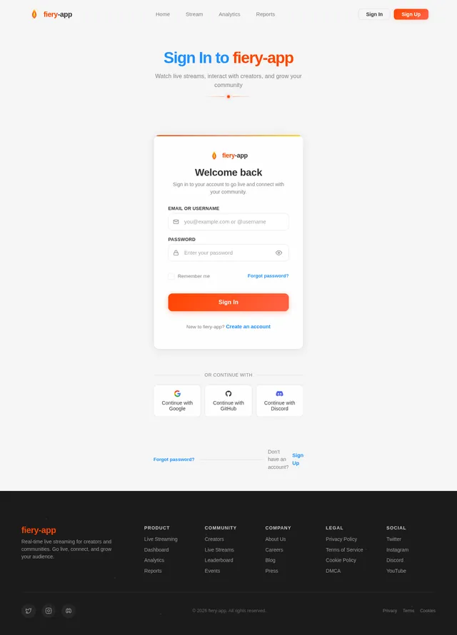 Login
