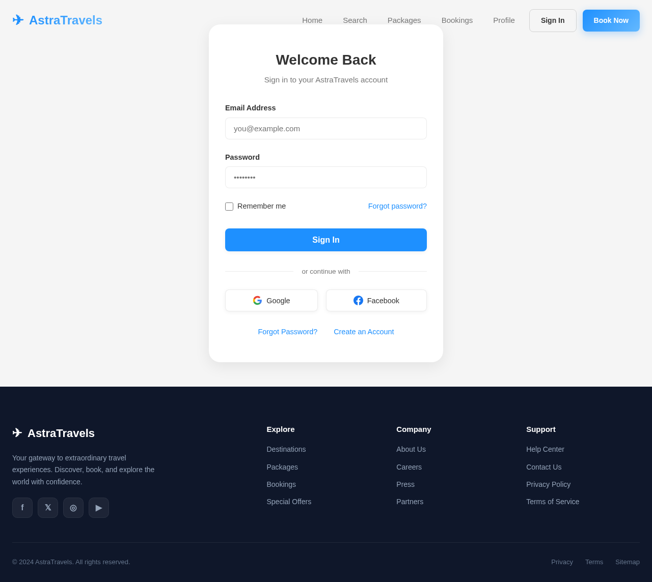 Login design preview