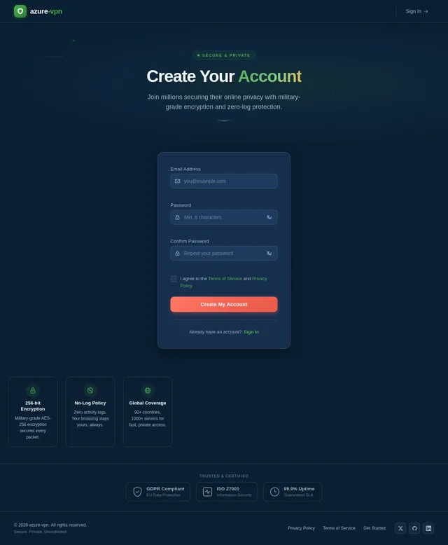 Signup