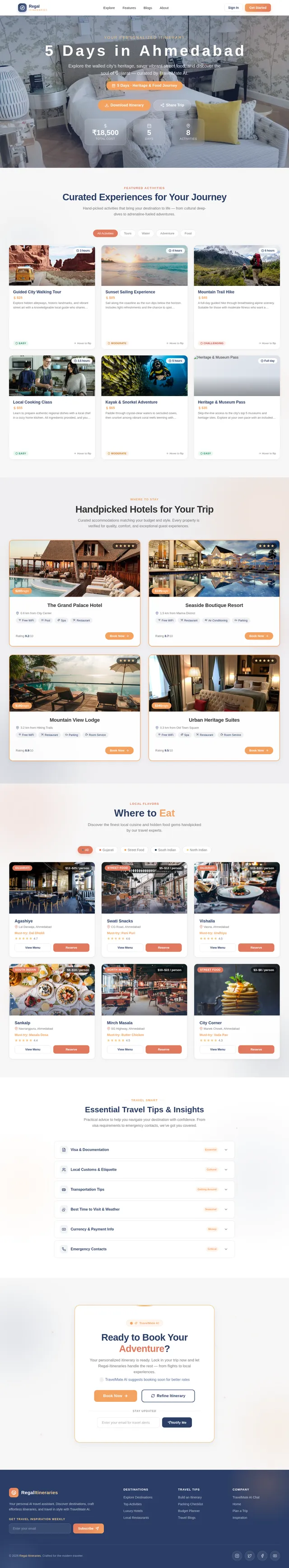 Itinerary