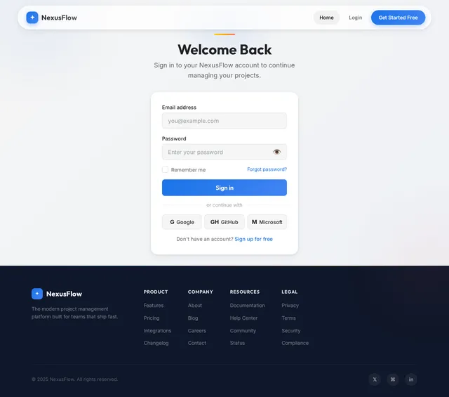Login