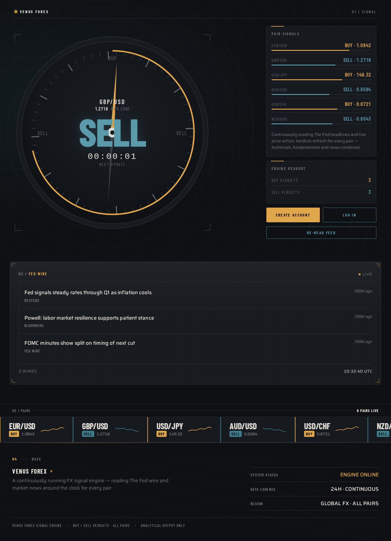 Landing design preview