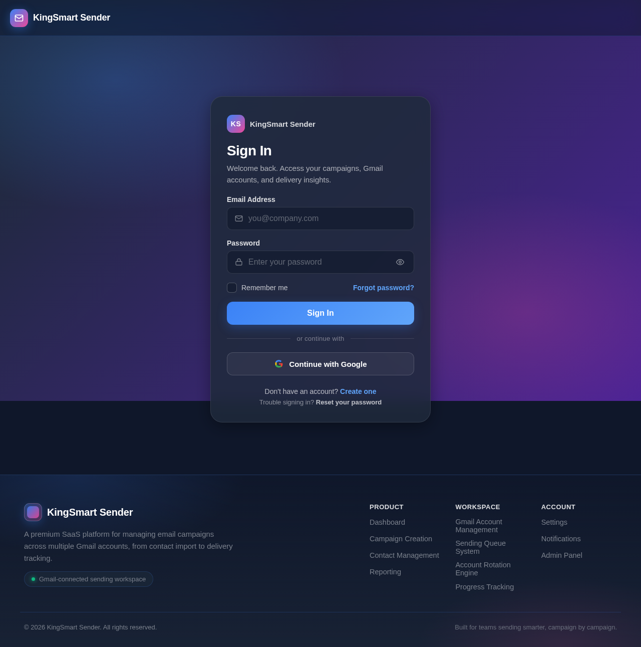 Login Page design preview