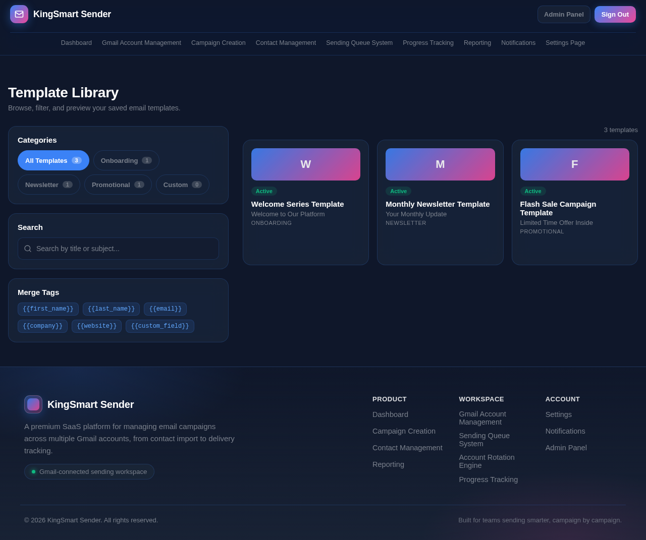 Email Template Editor design preview
