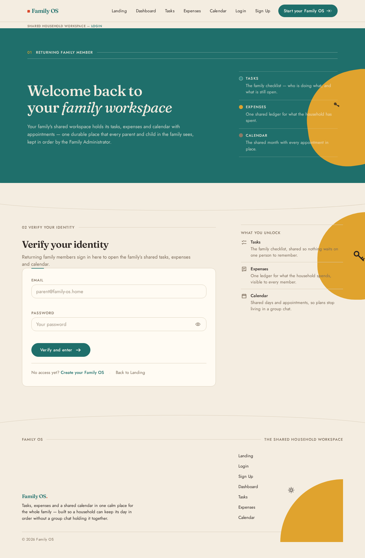 Login design preview