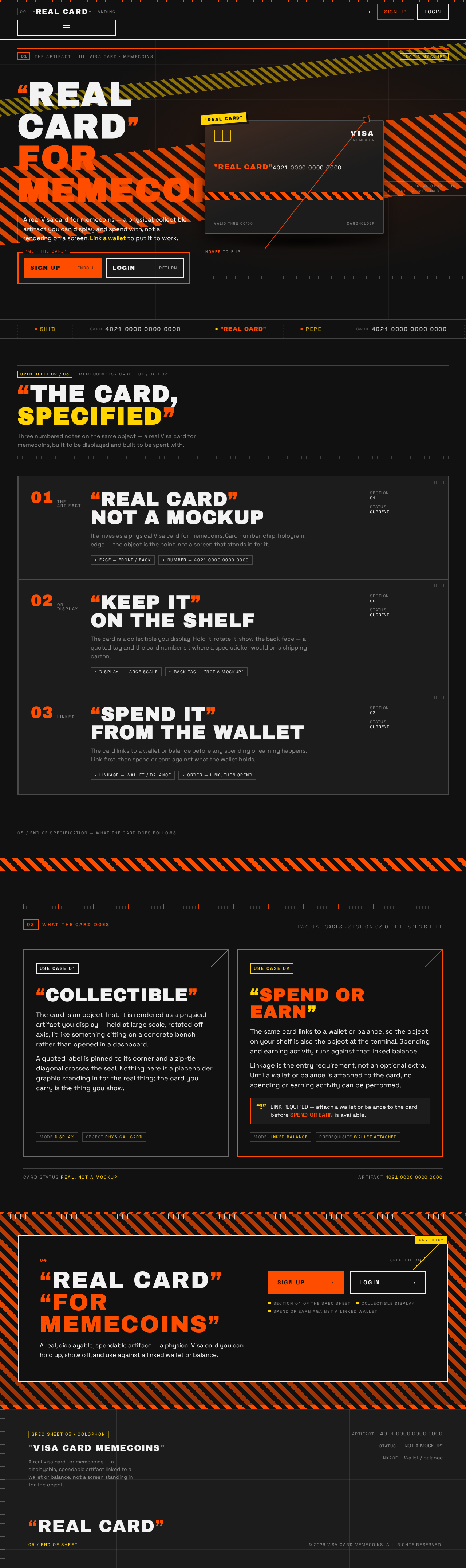 Landing design preview