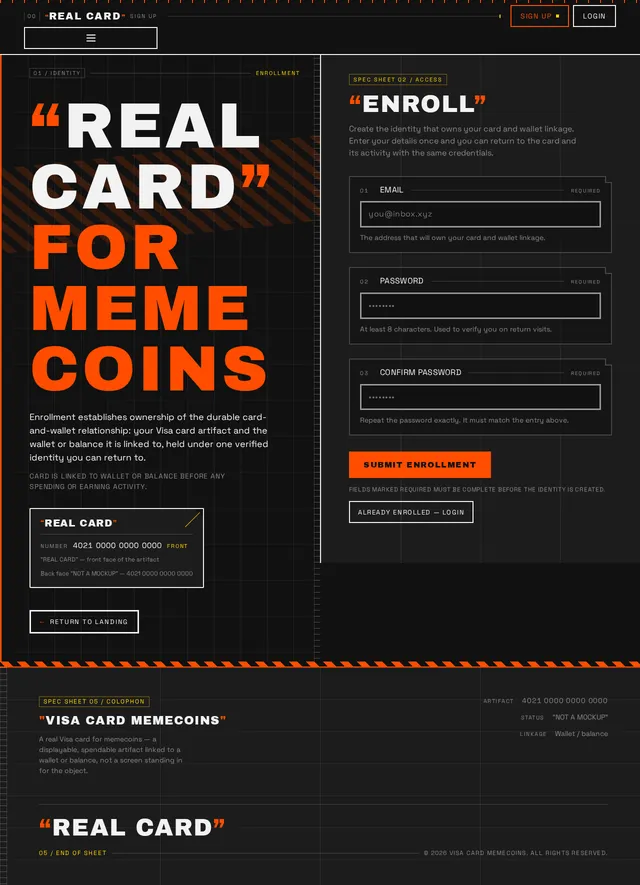 Sign Up