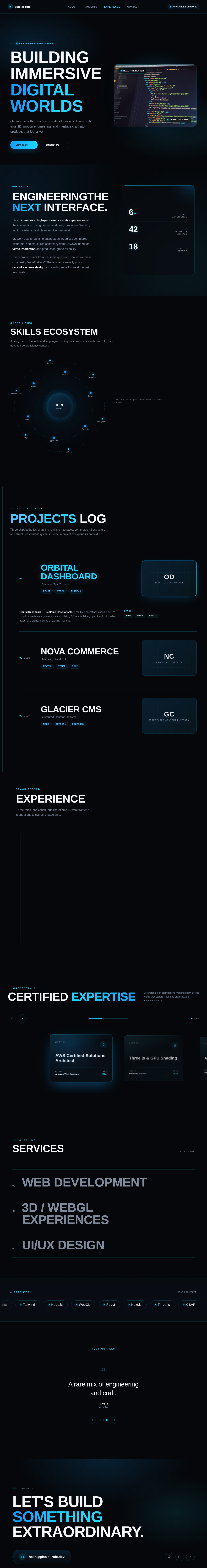Landing design preview