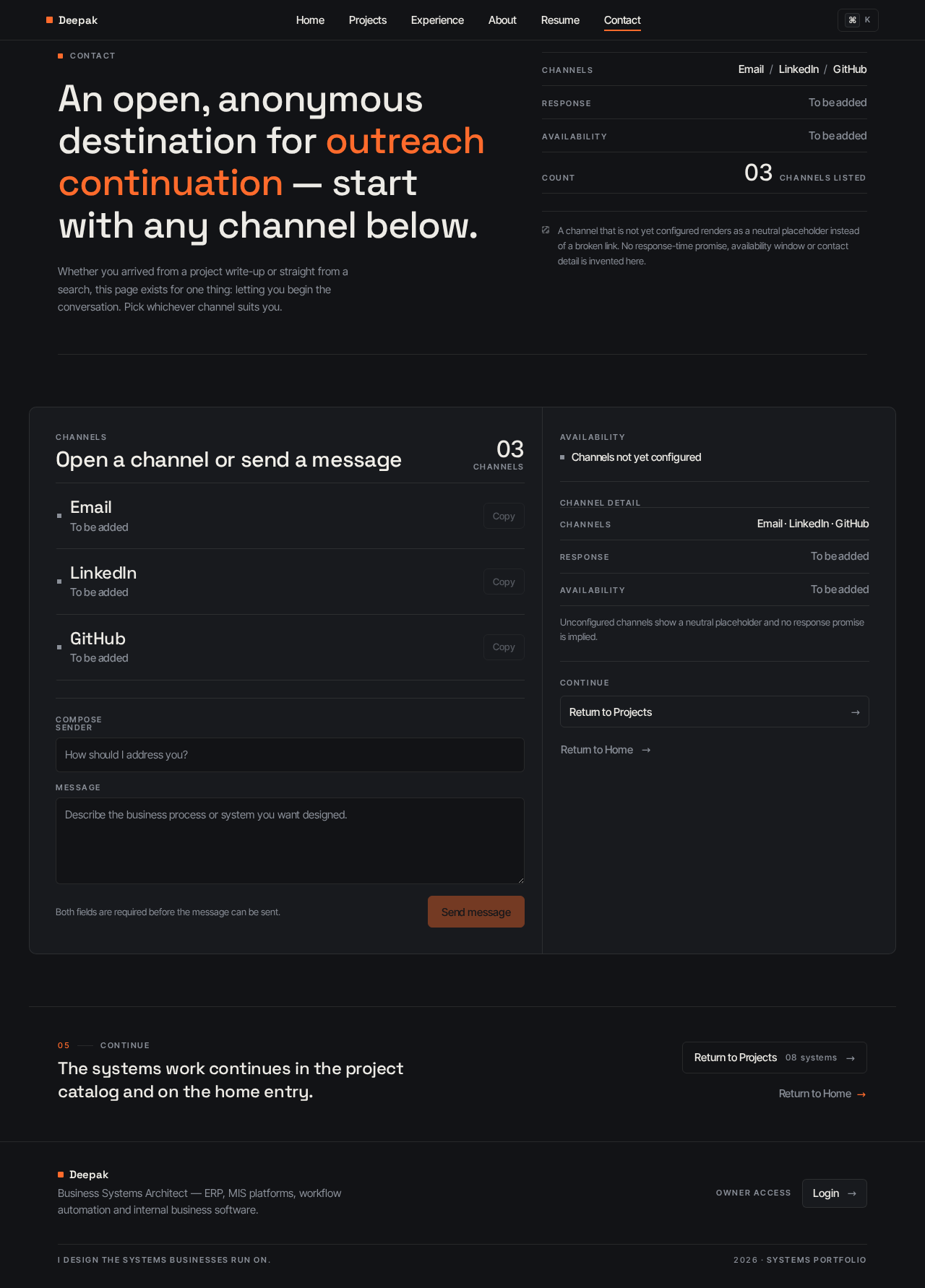 Contact design preview