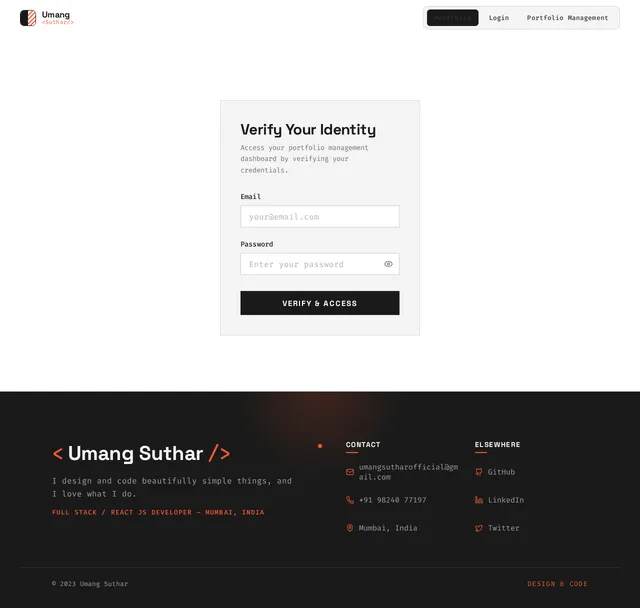 Login