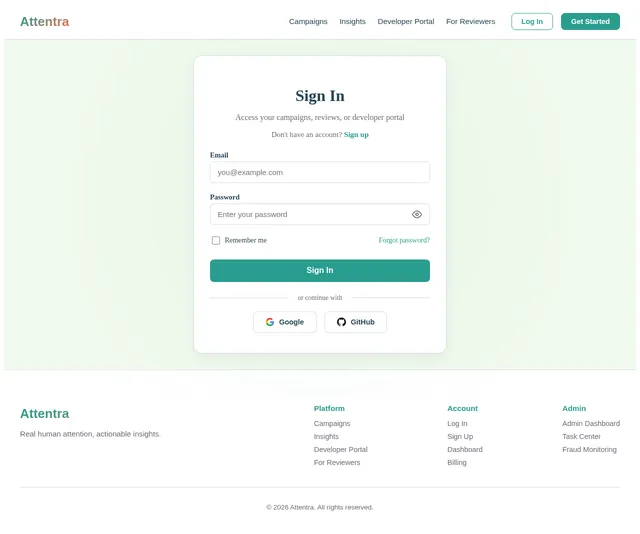 Login