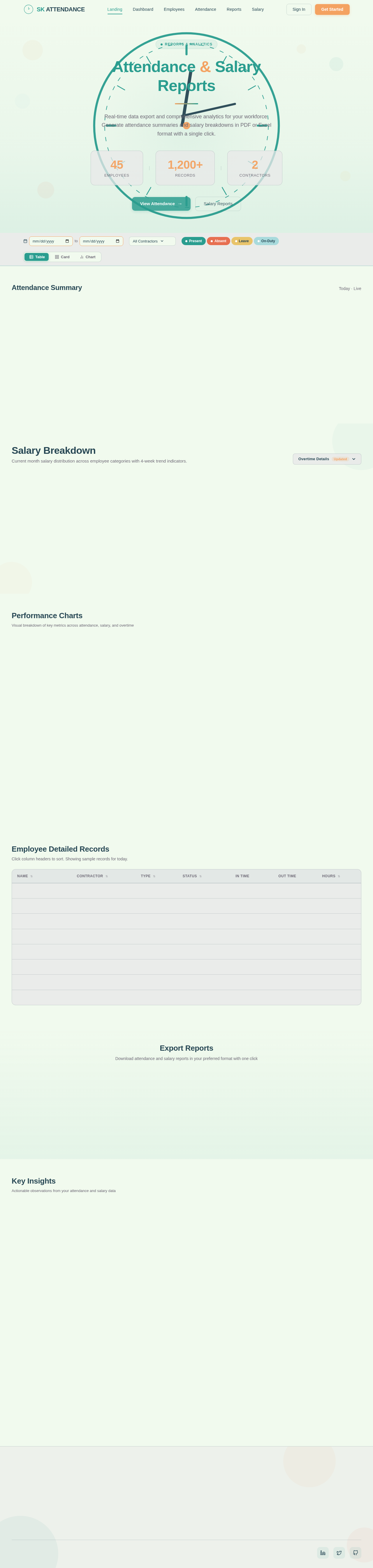 Reports design preview
