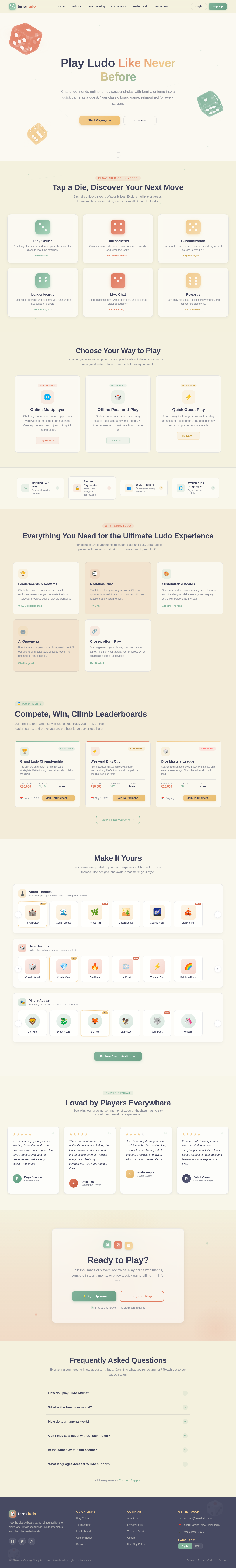 Landing design preview