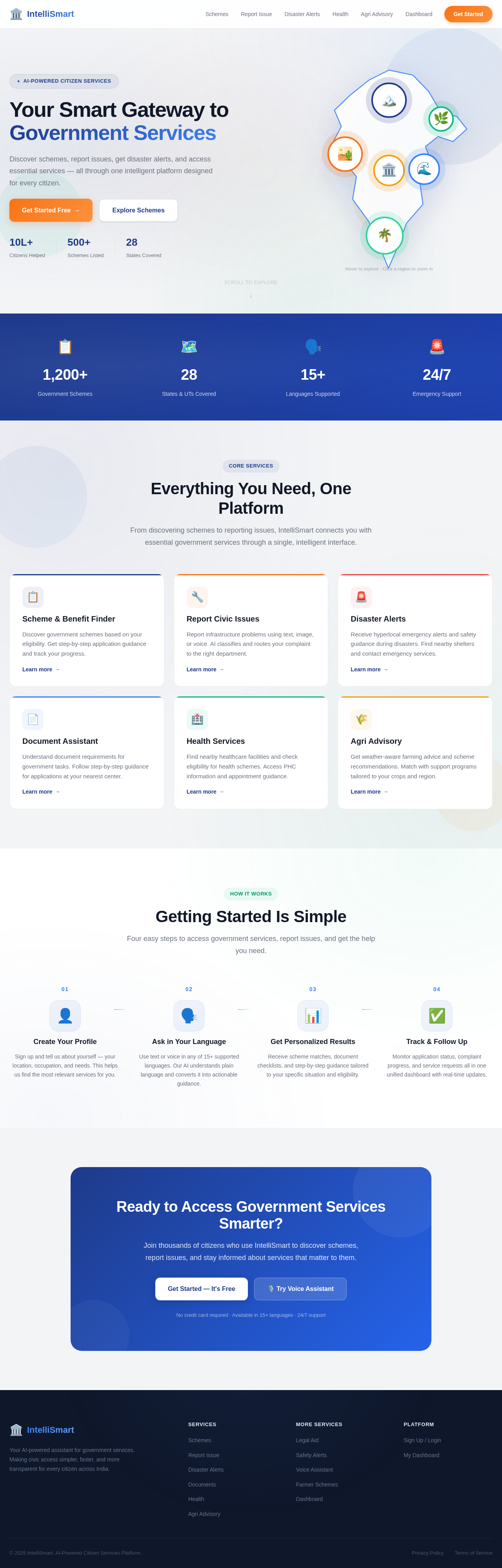 Landing design preview