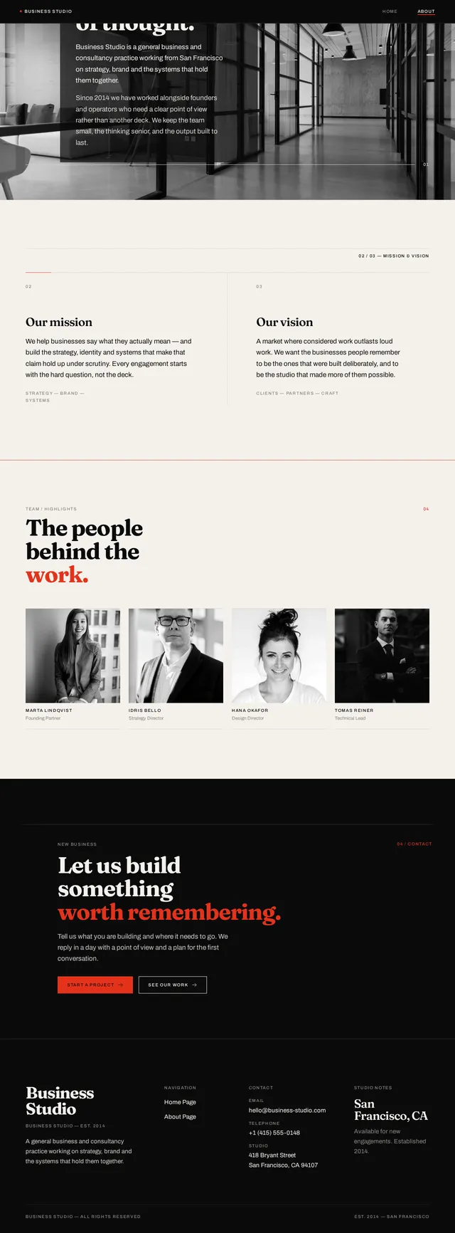 About Page