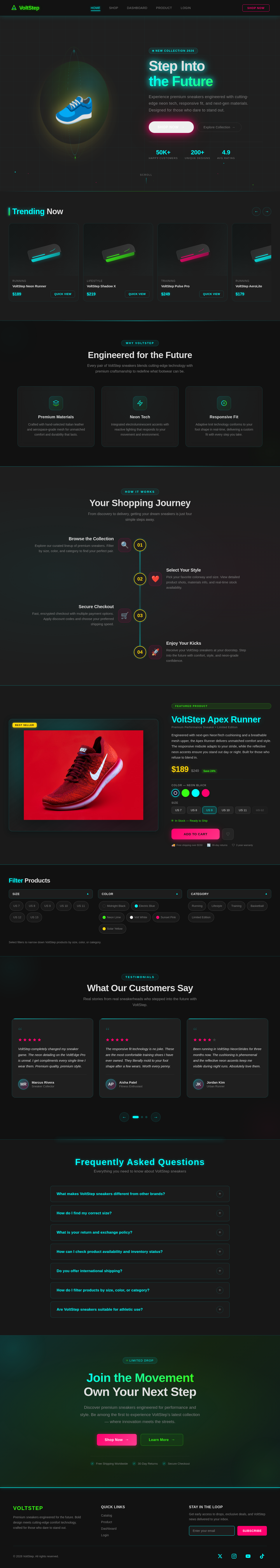 Landing design preview