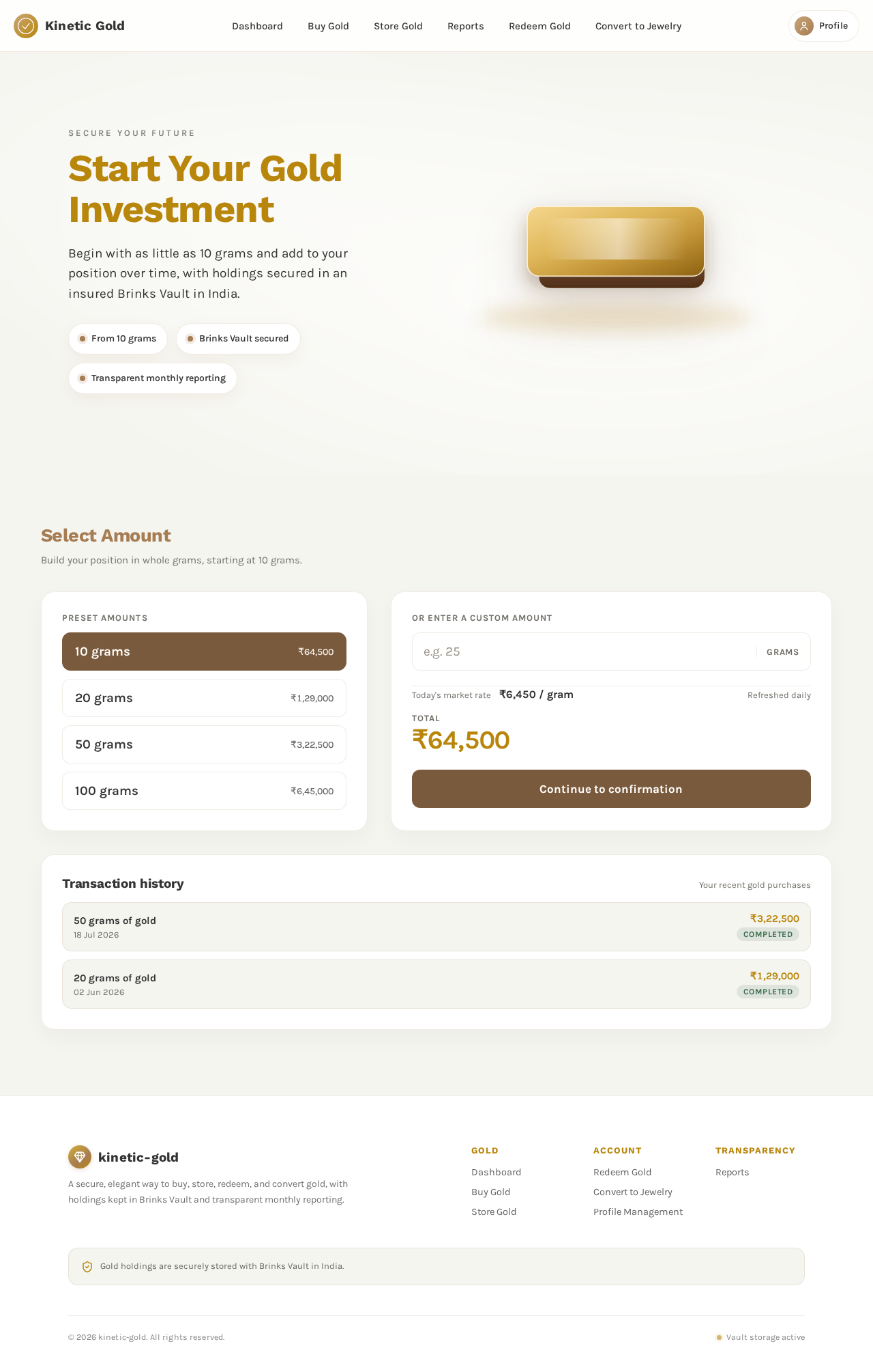 Buy Gold design preview