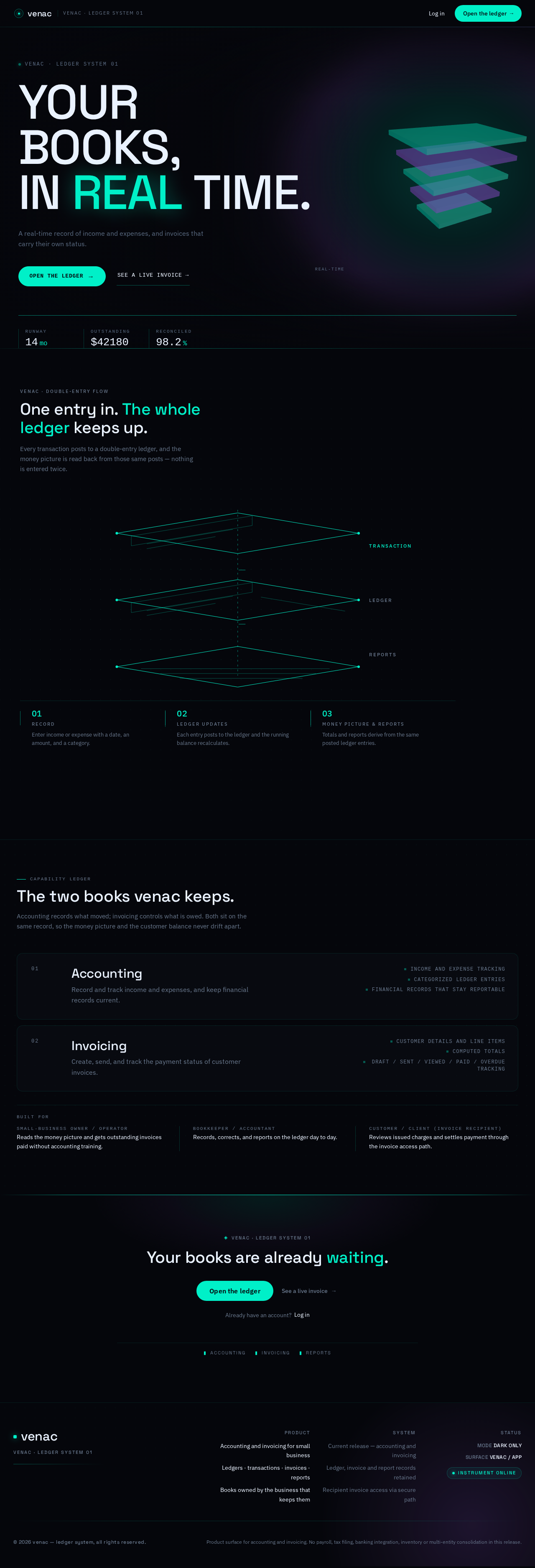 Landing design preview
