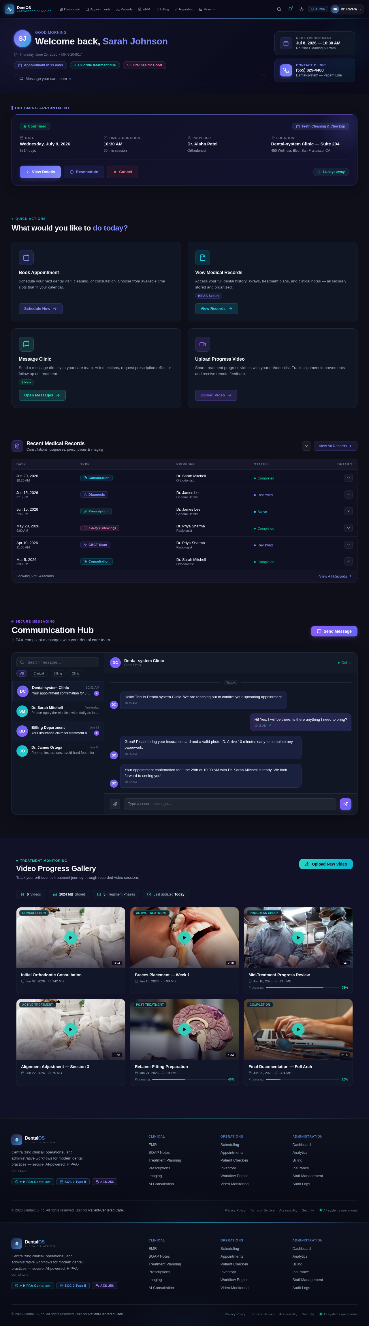 PatientPortal design preview